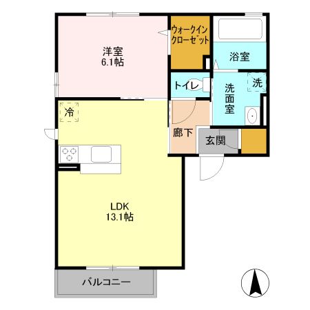 casa Ysの間取り