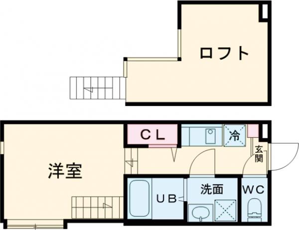 LOFT AOIの間取り