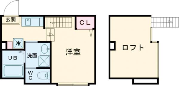 LOFT AOIの間取り