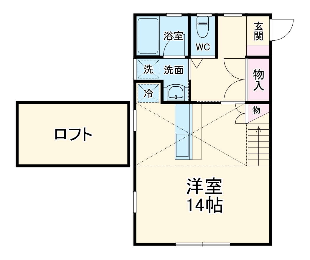 ジャイロⅠの間取り