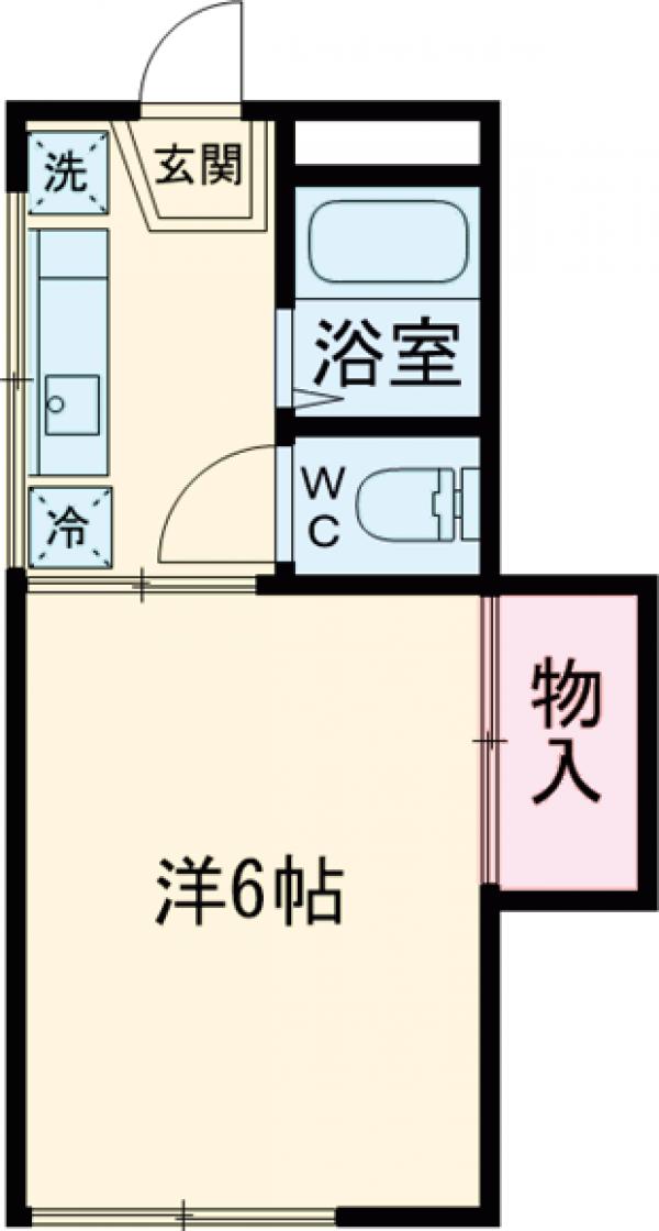 クロノス本町田North の間取り
