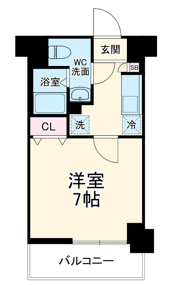 ＧＥＮＯＶＩＡ西川口Ⅱの間取り