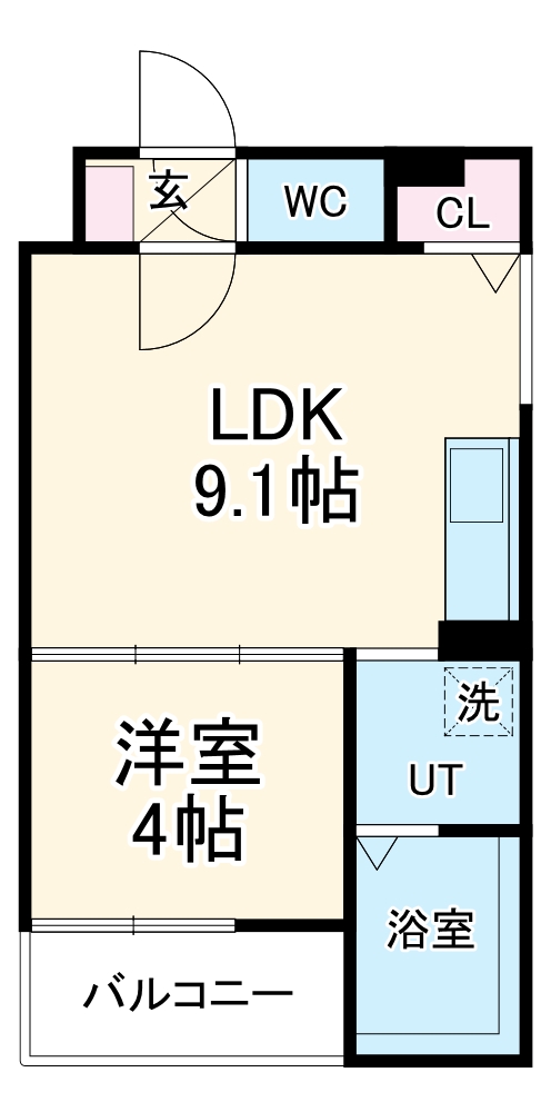 LIX大和田駅前の間取り