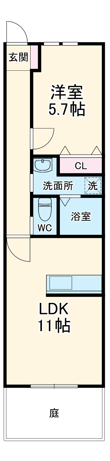 リ・アンジュの間取り