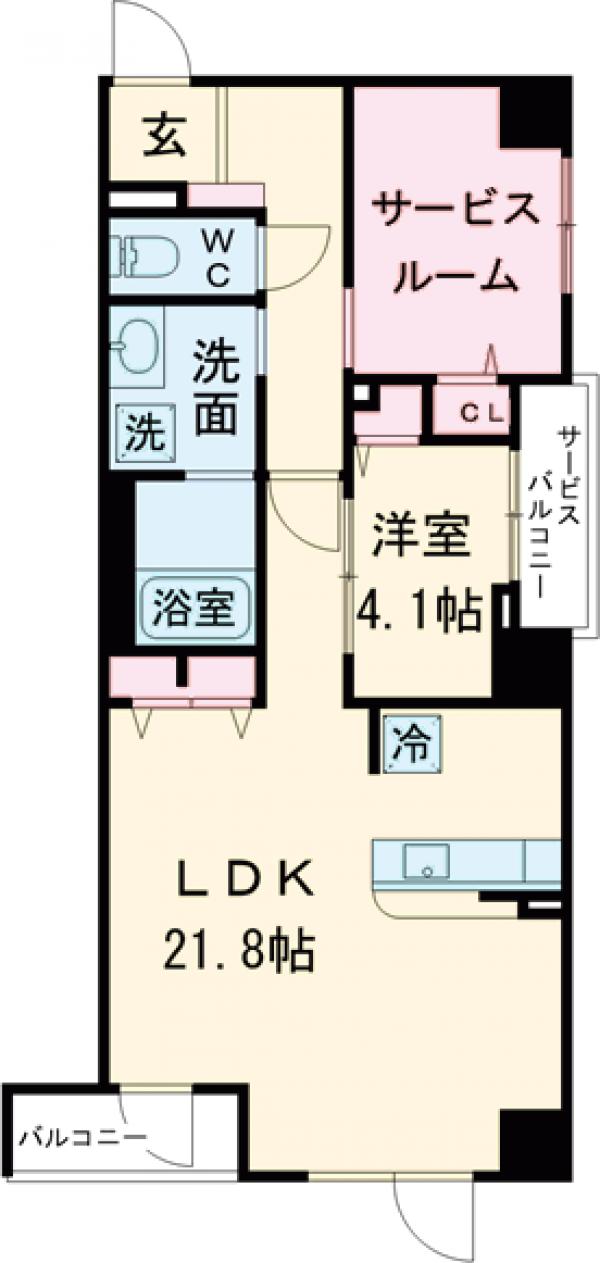 瑞雲の間取り