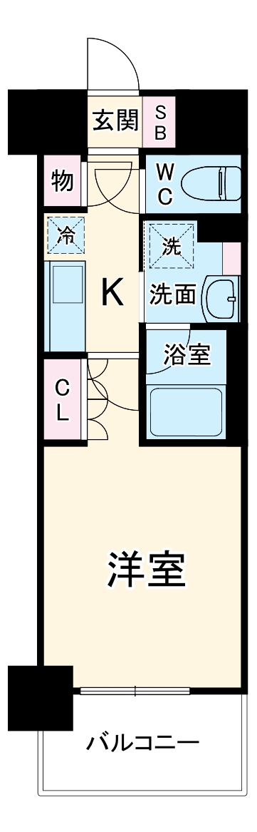 OKBアヴェニール菊井町の間取り