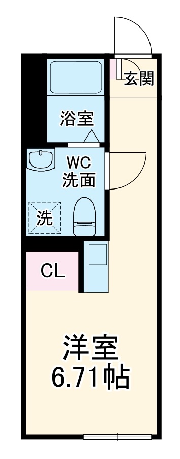 センターテラスの間取り