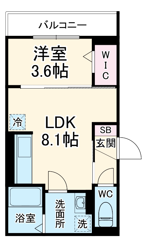 D Paina 鷺沼の間取り