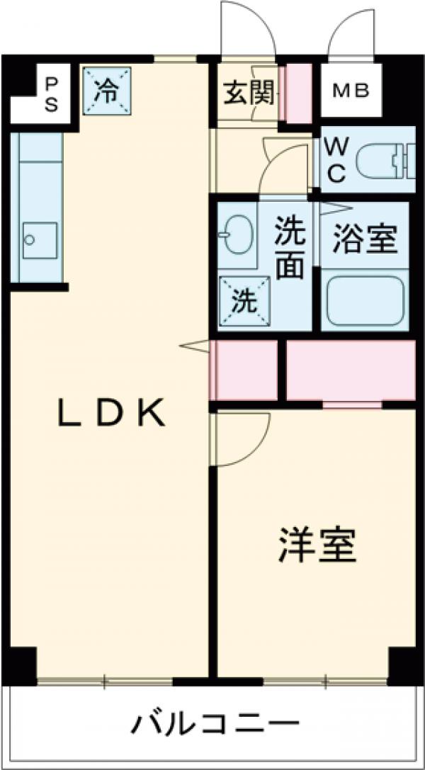 ミリアレジデンス押上の間取り