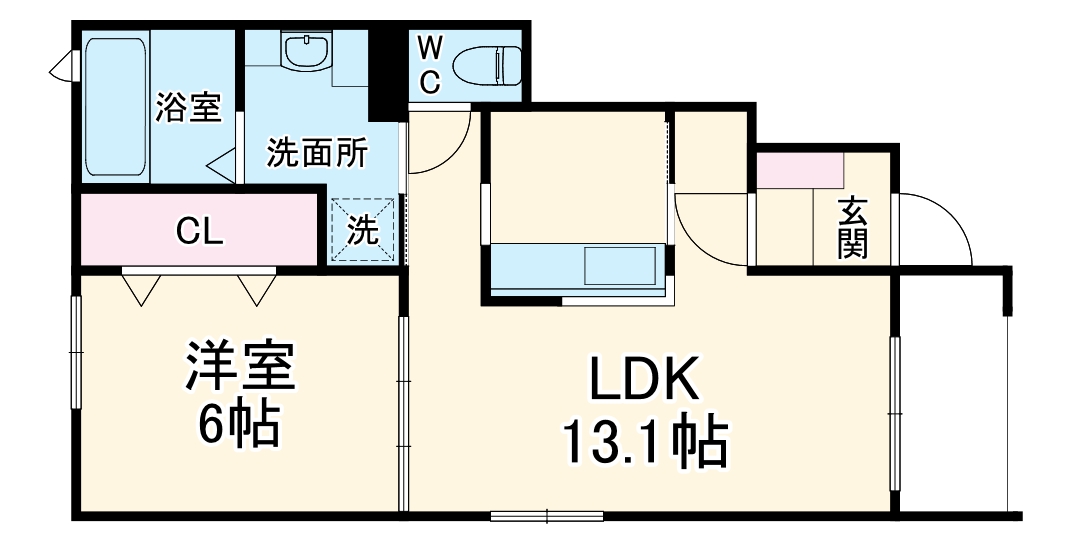 ベルゲンの間取り
