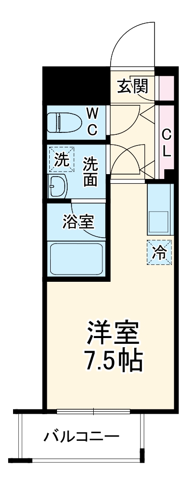 レジオン緑園都市の間取り