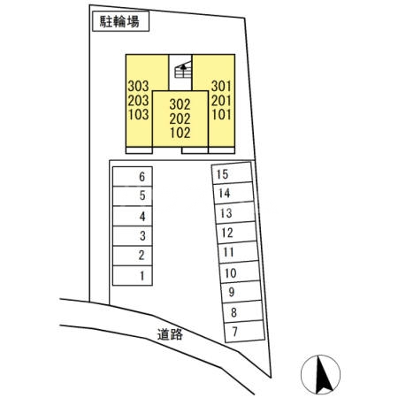 14/14 駐車場