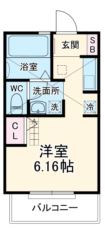 ロフティア伍番館の間取り