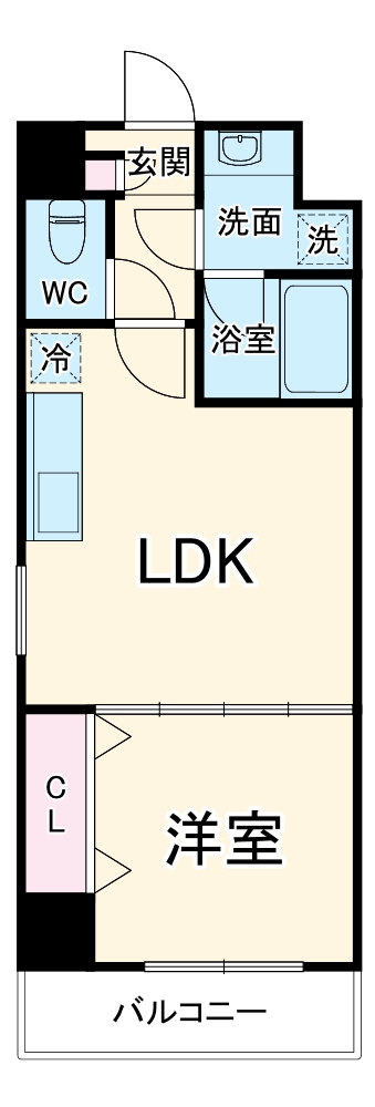 LOC’S YOKOHAMA BAYSIDEの間取り