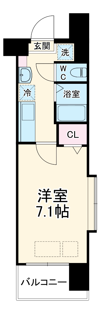 ヴェルト川口の間取り