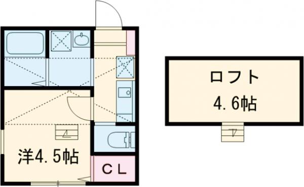 シティハイツ宮前の間取り