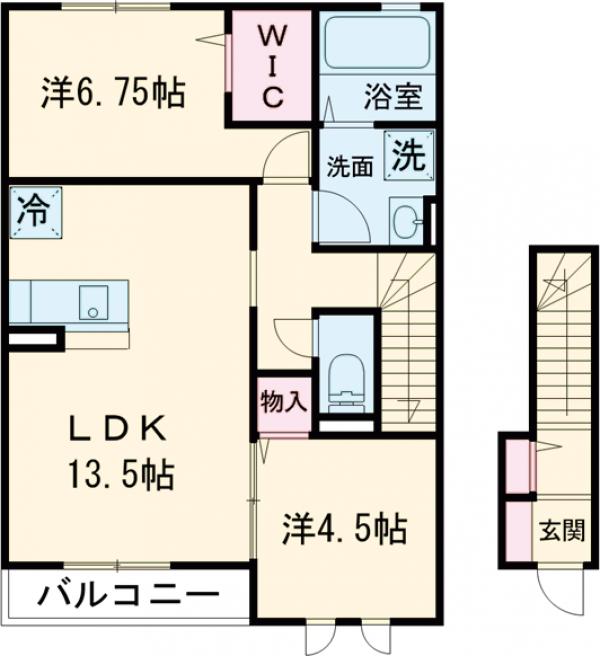 プランドールの間取り