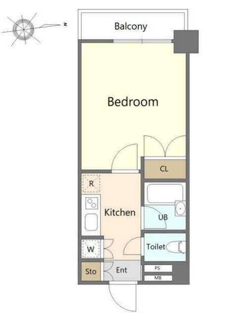 プレール高井戸の間取り