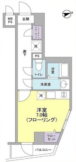 ADレジデンス久我山 の間取り