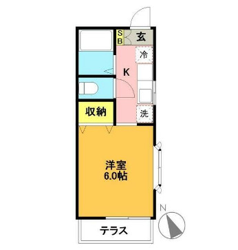 ベルメゾンの間取り