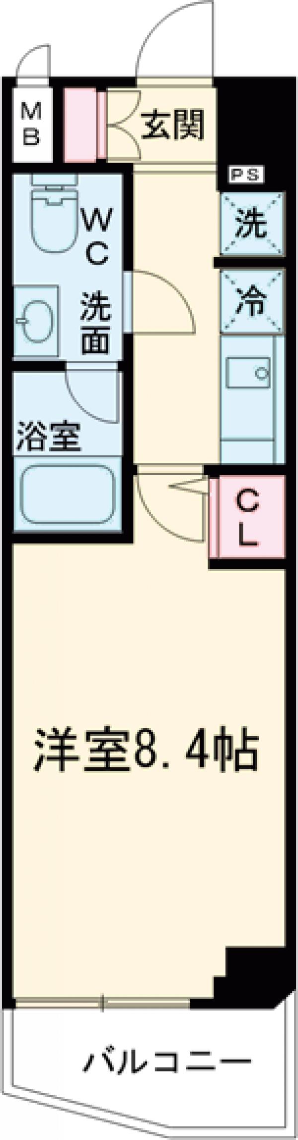 マキシブ桜台ベルグレードの間取り