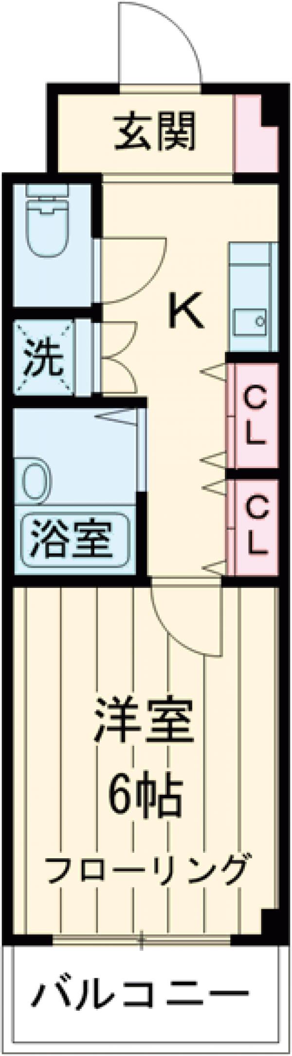 パークサイド芝原の間取り