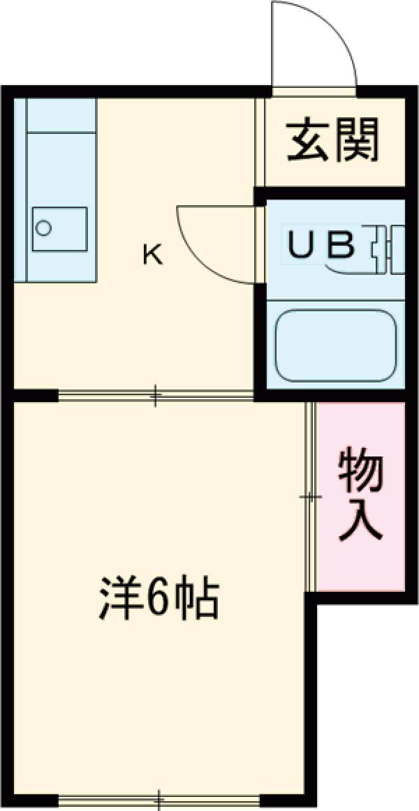 富士見ハイツの間取り