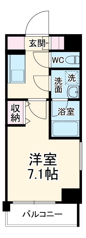 アイルグランデ横浜サウスの間取り