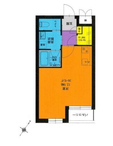第7丸仙ハイツの間取り
