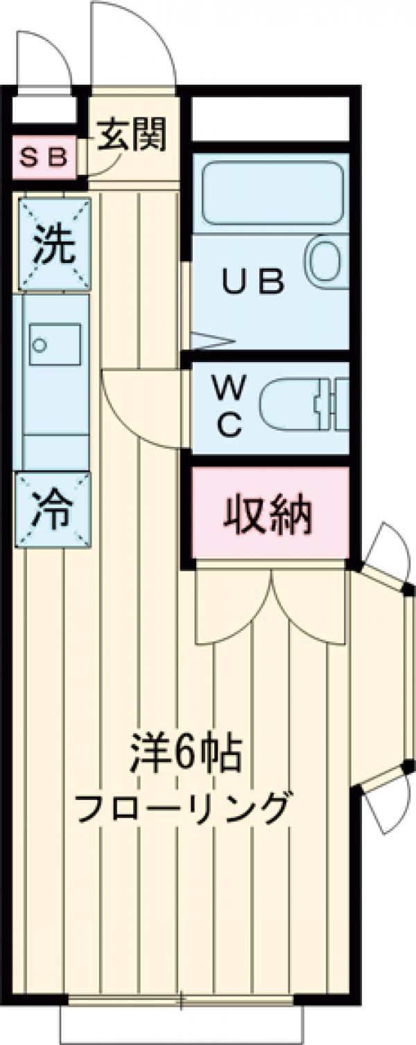 グリーンヒルズKの間取り