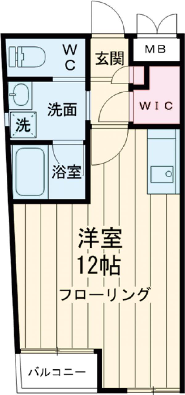 第7丸仙ハイツの間取り