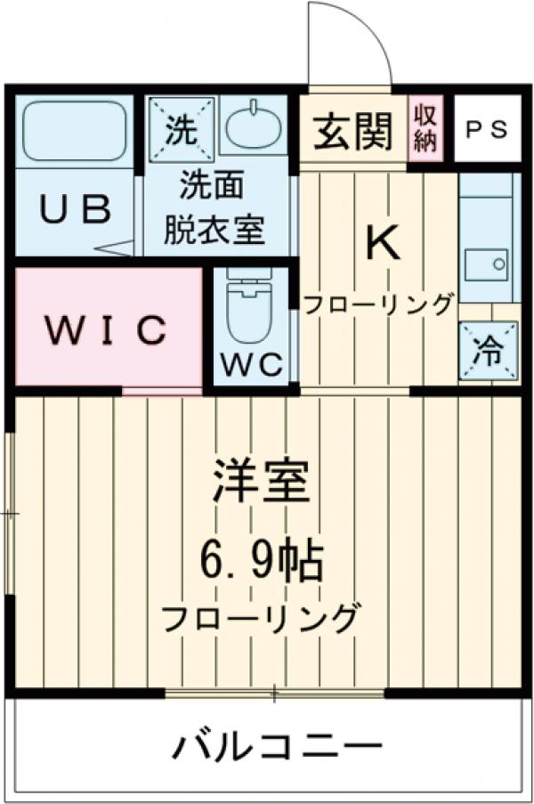ニューアメニティの間取り