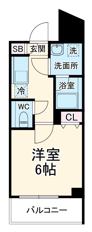 S-RESIDENCE横濱磯子alizeの間取り