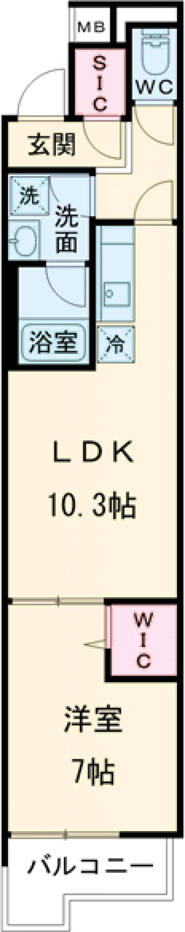 MAXIV上石神井の間取り