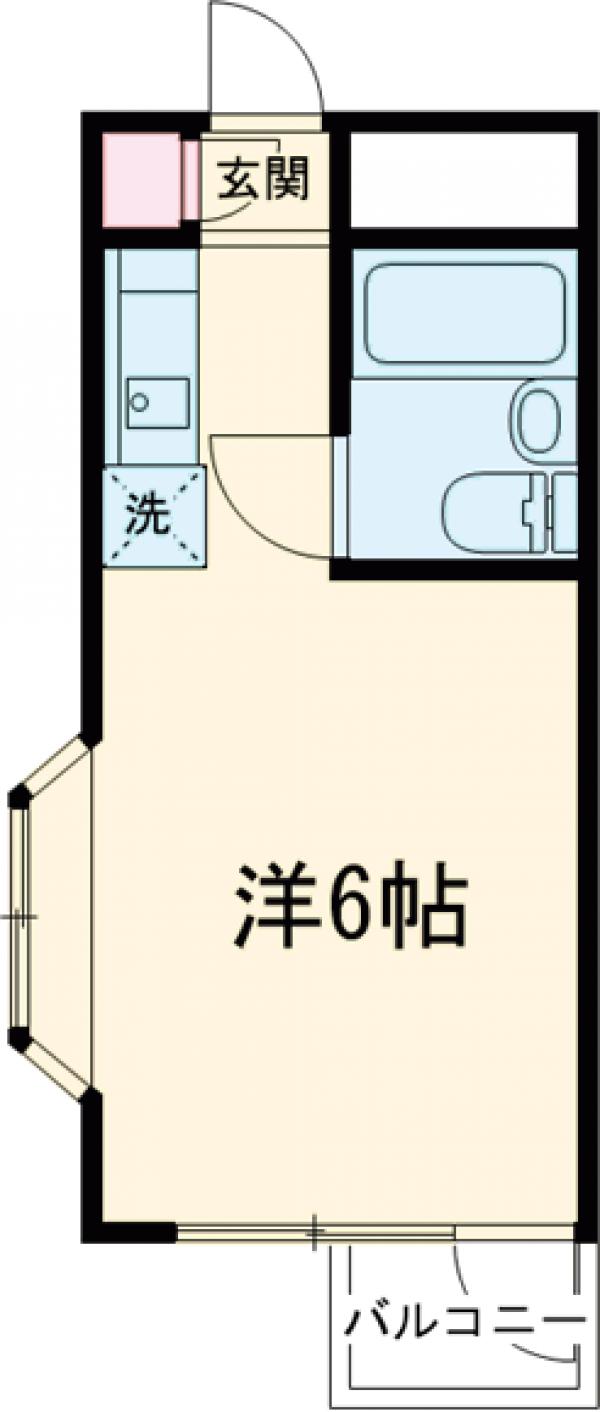 マンションかとれあの間取り