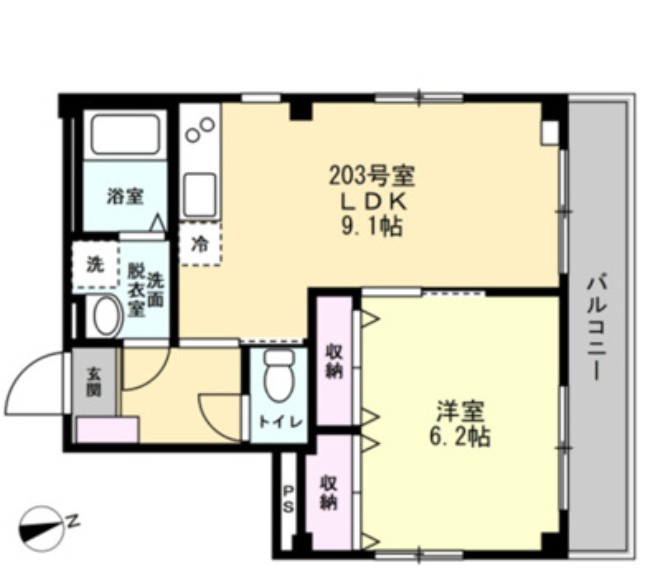 フォレストヒルズの間取り