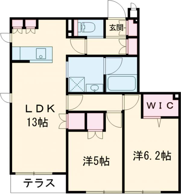 (仮)古市メゾンの間取り