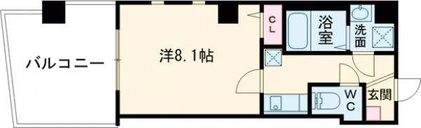 AXIS東浅草の間取り
