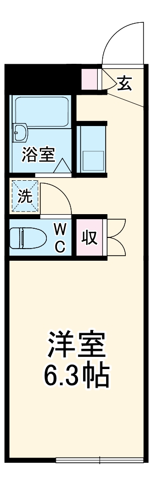 レオパレスSakuraの間取り