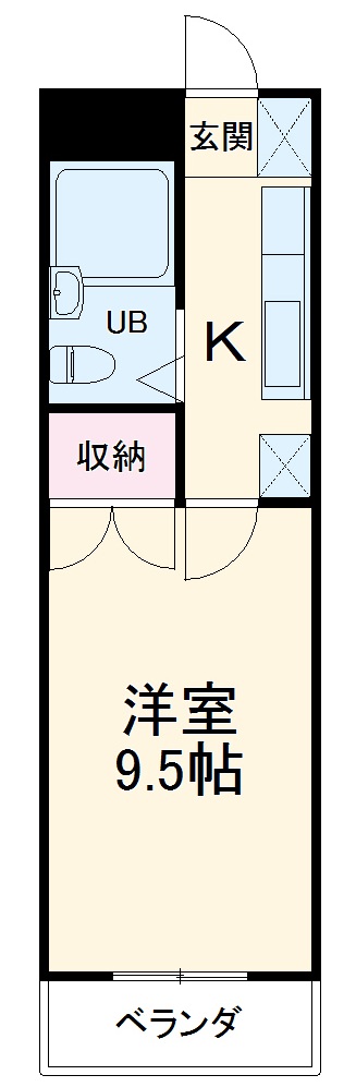 ルビーハイツ大森の間取り