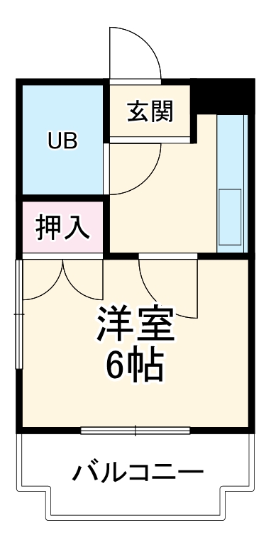 コーポいずみの間取り