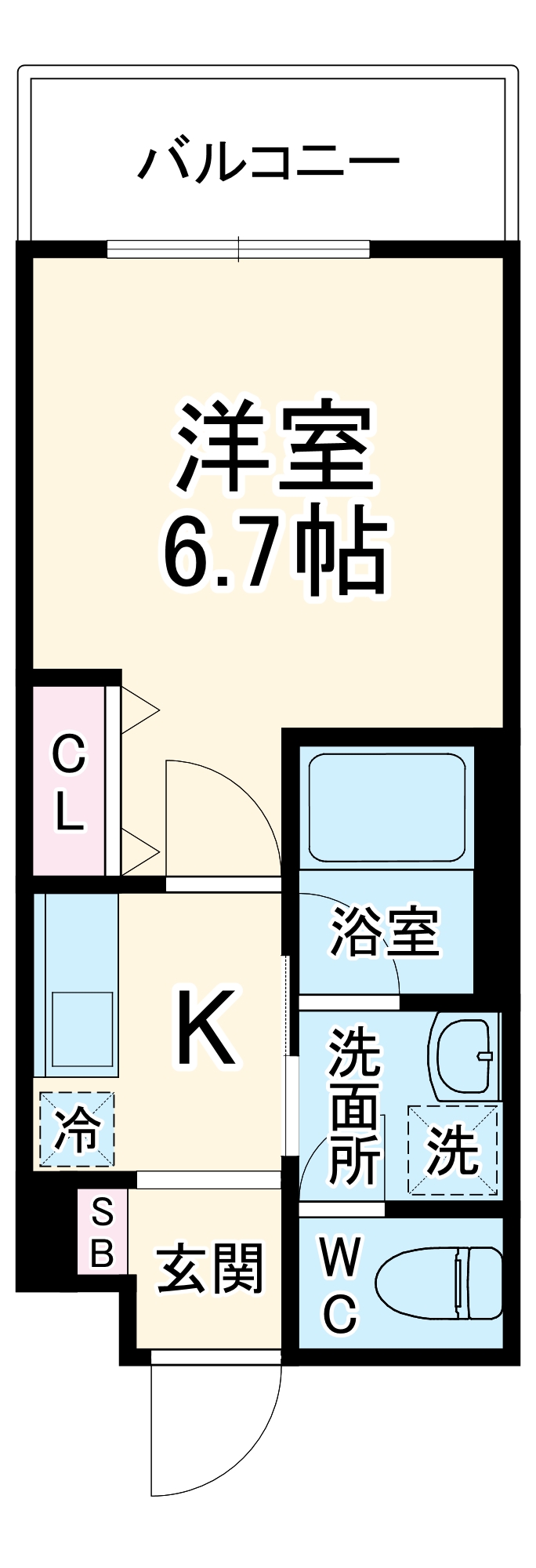 2/3 間取