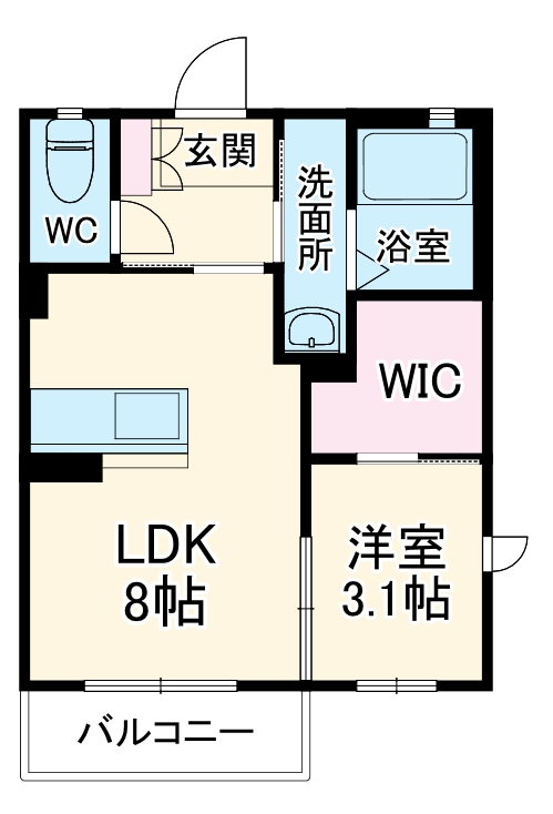 ステラピーノ参番館の間取り