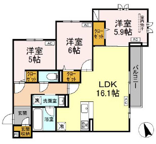 1/11 間取