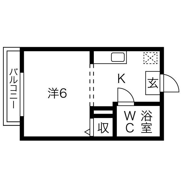 メゾン尾頭橋の間取り