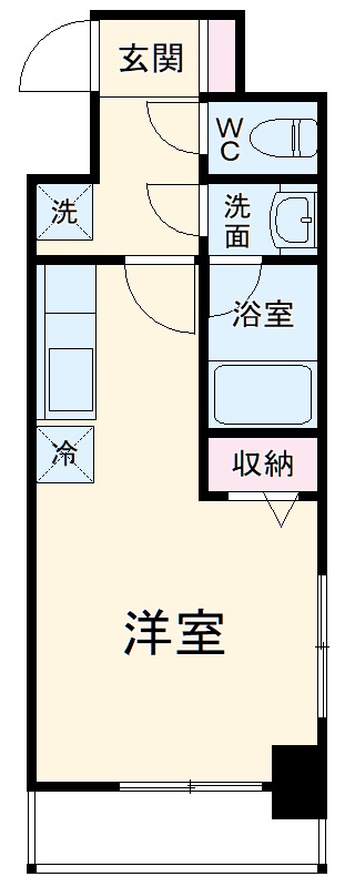 リーフコンフォート本厚木の間取り