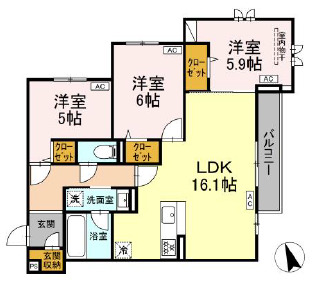 1/11 間取