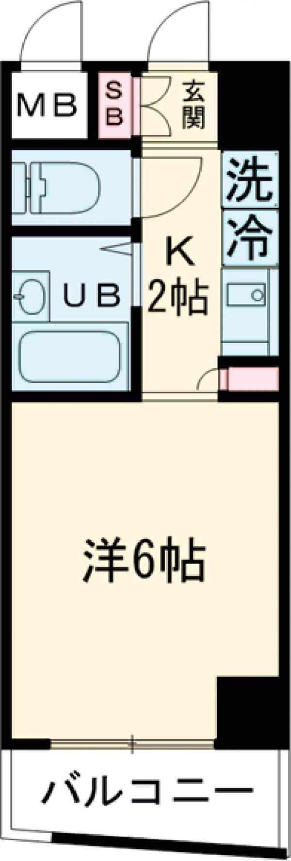 プレール学芸大学弐番館の間取り