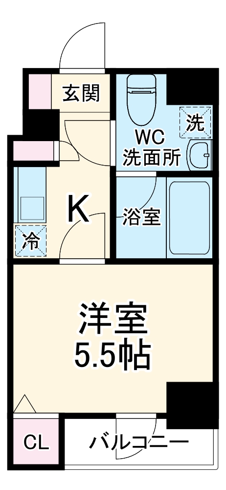 ステージファースト北浦和の間取り