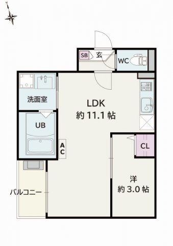 Jack sinmeiⅡの間取り